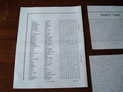 Print and Assemble a Word Search Poster - Step 4